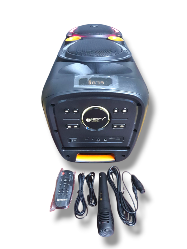 NESTY BLUETOOTH PARTY SPEAKER KARAOKE - Image 2